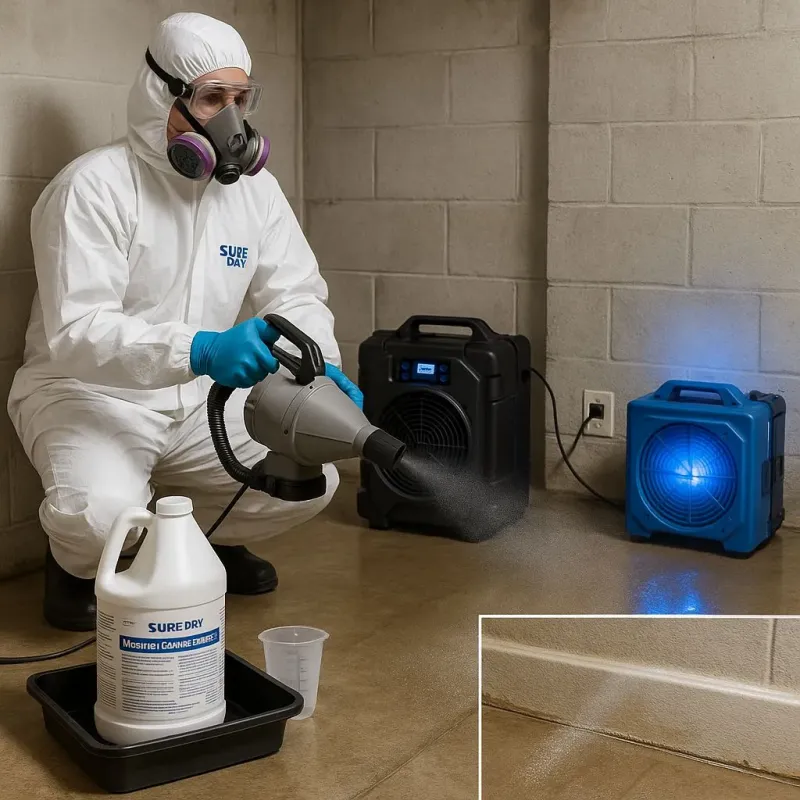 Sanitization and Odor Removal process in Eielson Air Force Base, AK